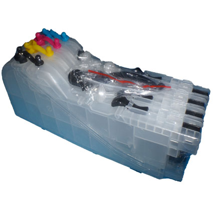 CARTUCHOS J100 LC 509 RELLENABLES TAMAÑO JUMBO JUEGO VACIO - BROTHER