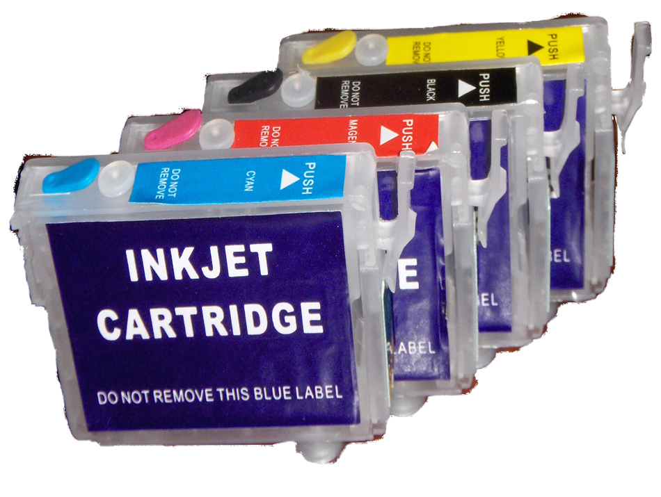 CARTUCHOS RELLENABLES T 731 734 EPSON CHIP RESETEABLE - EPSON