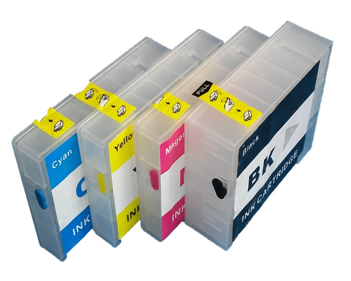 PGI 1100 1200 CARTUCHOS RELLENABLES CON CHIP RESETEABLE - CANON